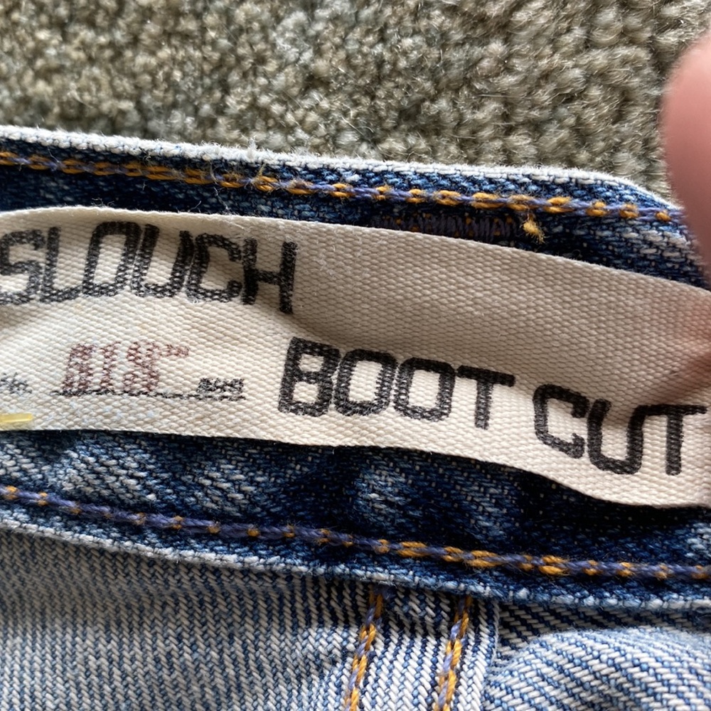 Levi’s Vintage Button Fly Slouch Boot Cut Jeans. … - image 6